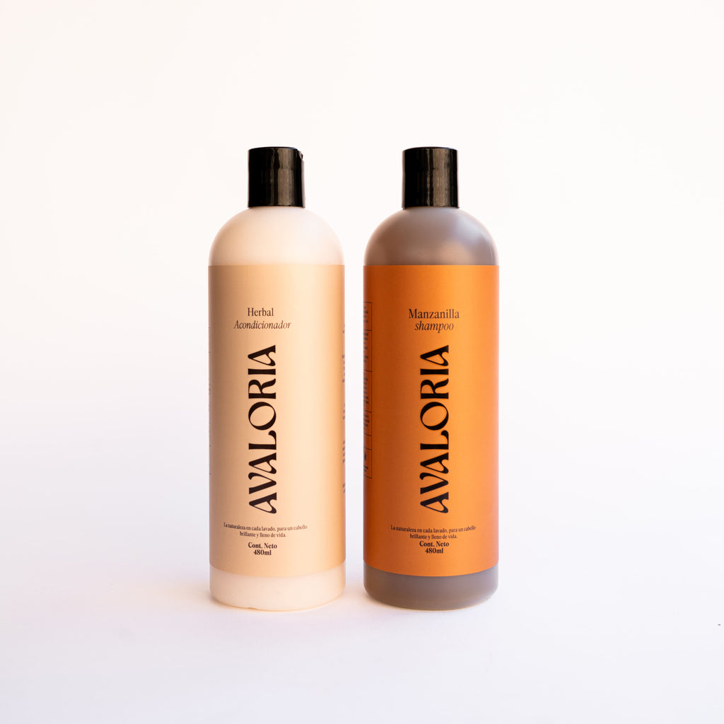 Kit natural manzanilla | Shampoo | Acondicionador