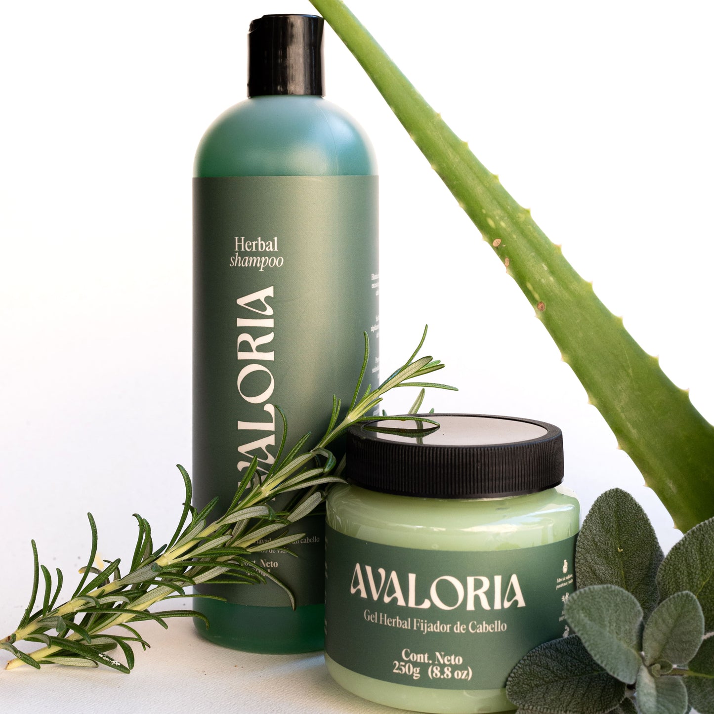 Kit equilibrio herbal natural | Shampoo | Acondicionador | Gel