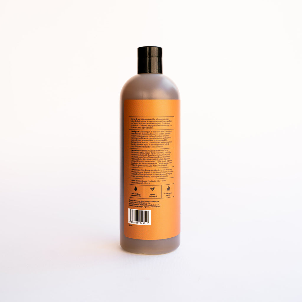 Shampoo Natural de Manzanilla