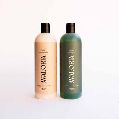 Kit equilibrio herbal natural | Shampoo | Acondicionador | Gel